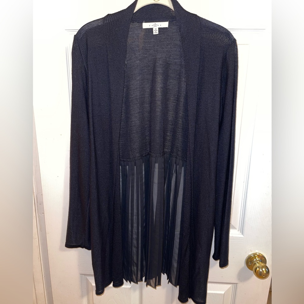 Fever Black Cardigan size medium